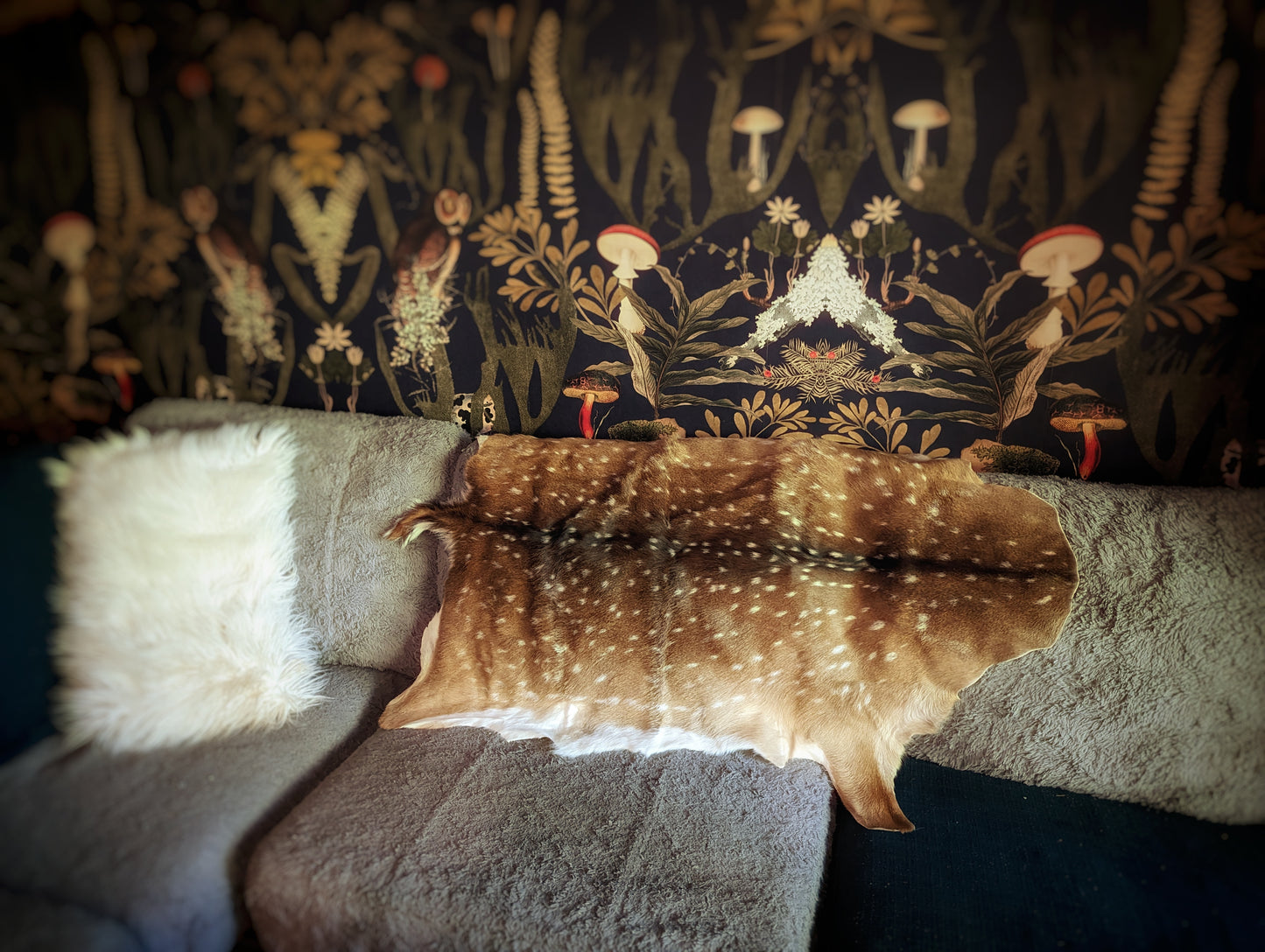 Premium Top Grade XL Genuine Axis Deer Hides | Spotted Deer Hide | Premium Tanned | Axis Deer Pelt