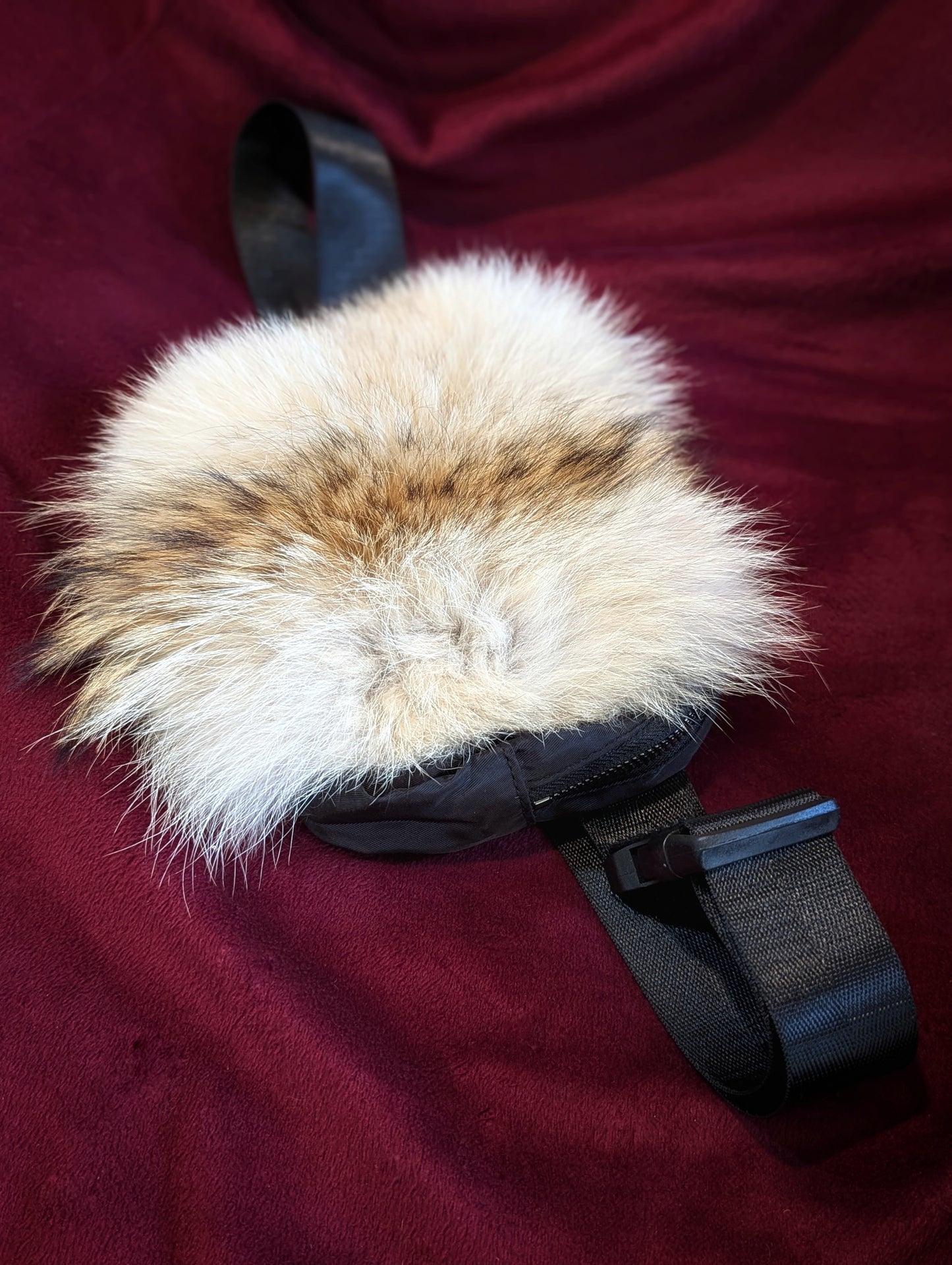 Coyote Fur Cross Body or Belt Bag