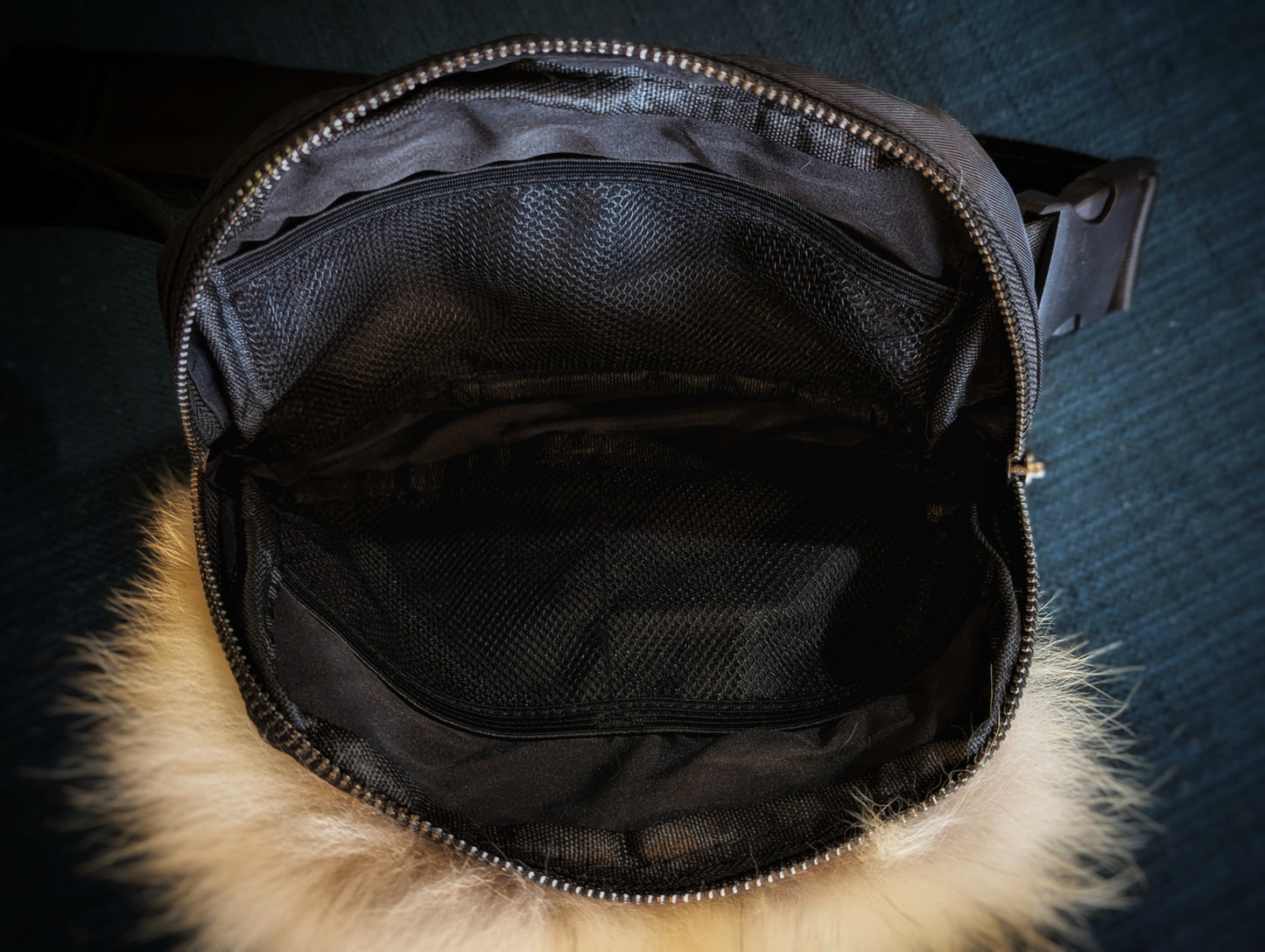 Coyote Fur Cross Body or Belt Bag