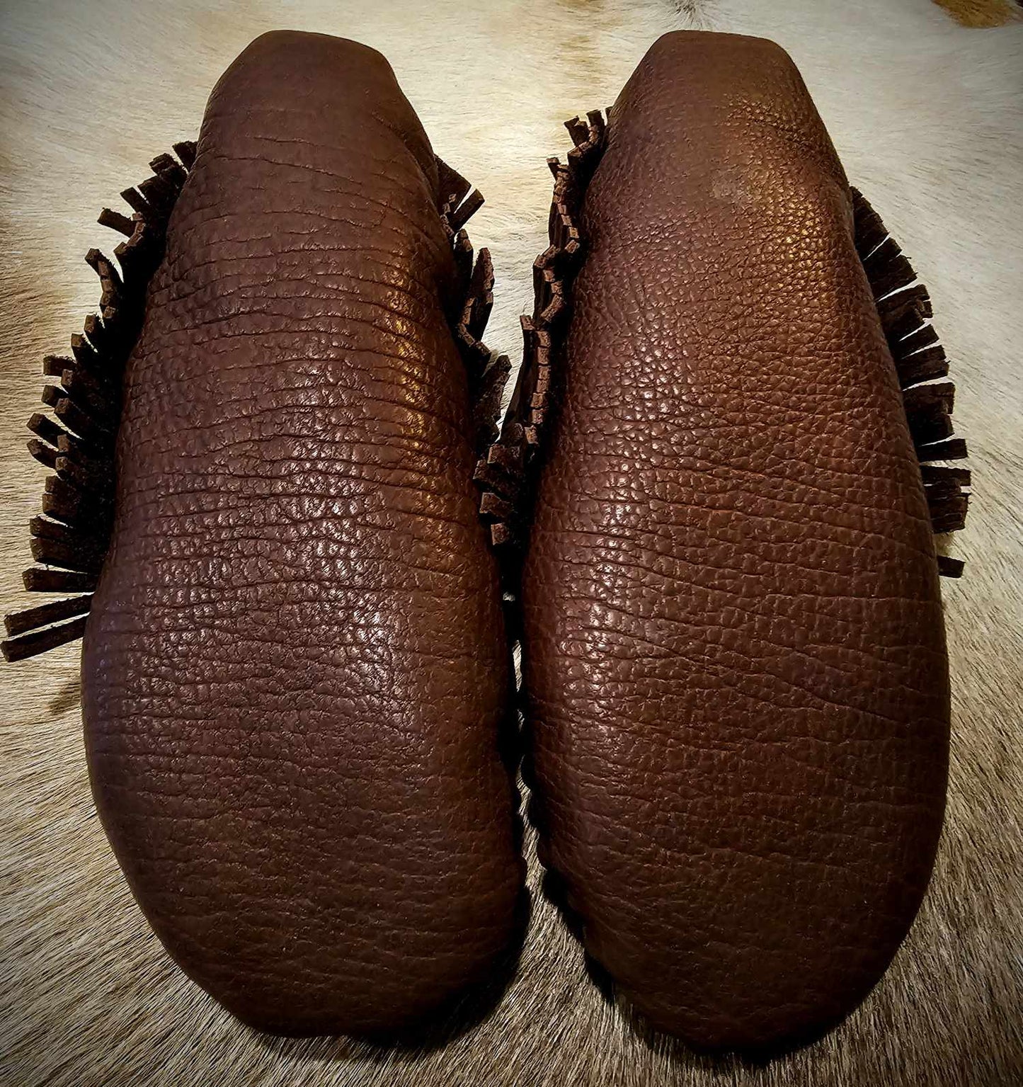 Bison Hide Low top Moccasins Size 11-12 Men's US