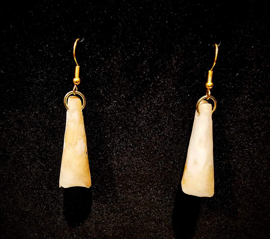 Deer Toe Bone Earrings