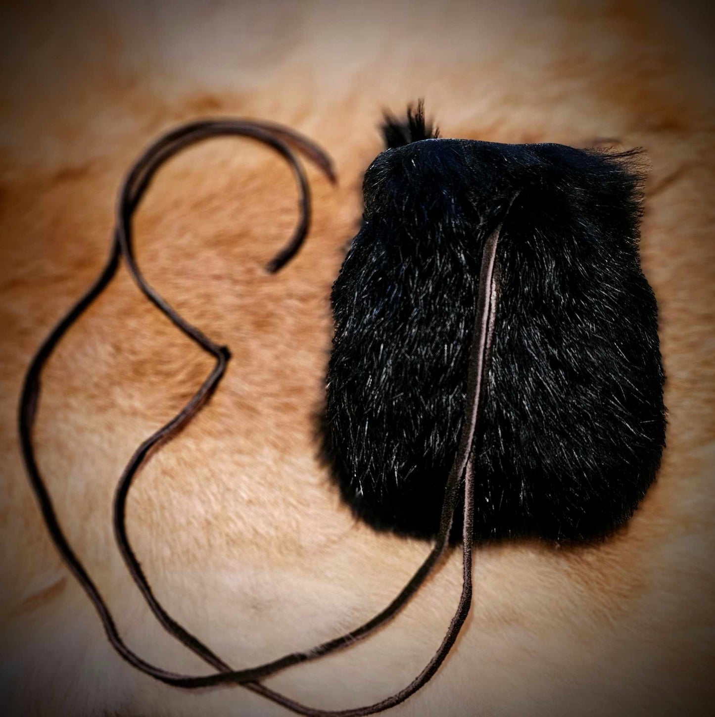 Rabbit Fur Medicine Bag