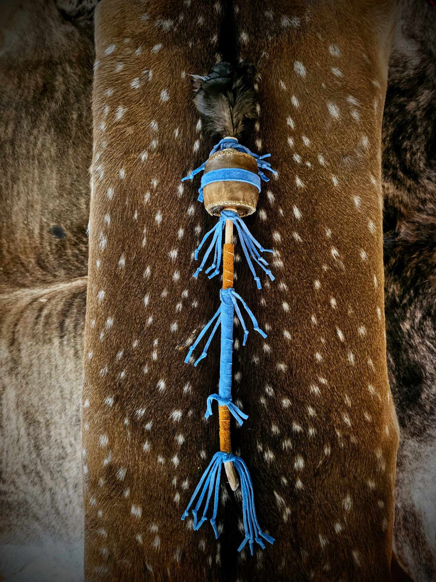 Handcrafted Wind Spirit Medicine Rattle | Sound Healing | Meditation Rattle