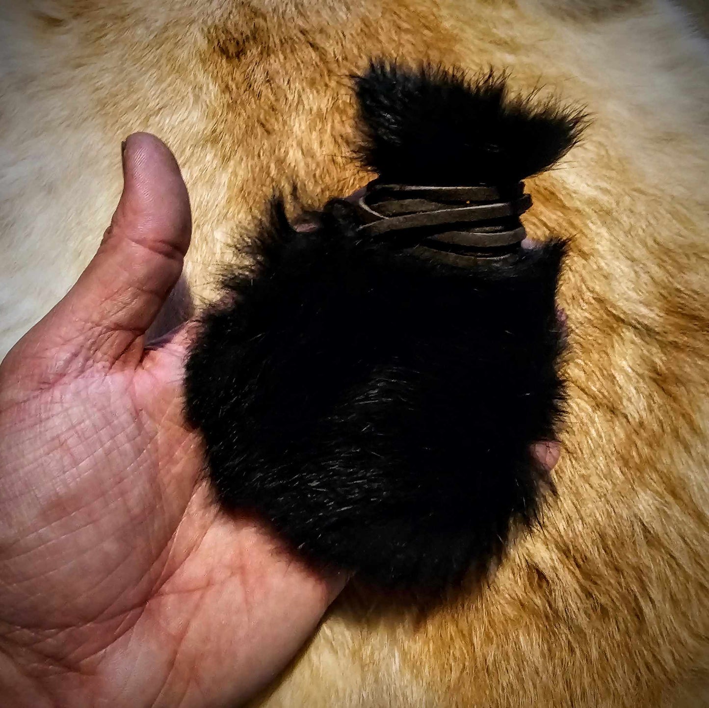 Rabbit Fur Medicine Bag