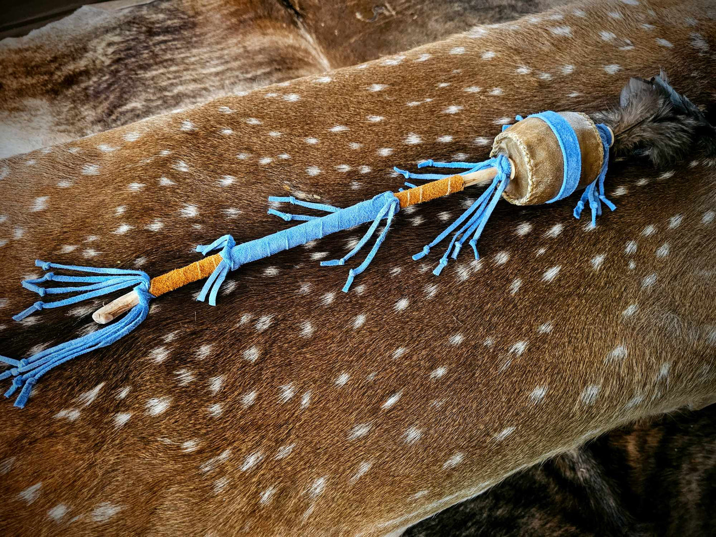 Handcrafted Wind Spirit Medicine Rattle | Sound Healing | Meditation Rattle