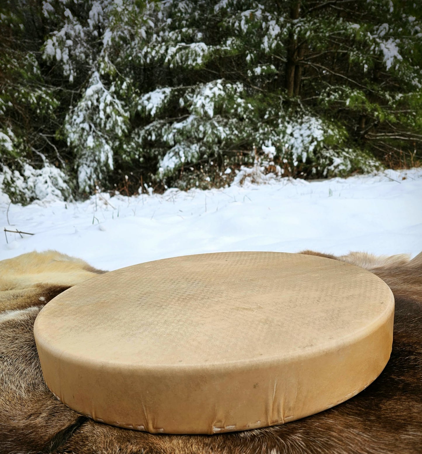 Deer Hide Drum 20" With Custom Art Option