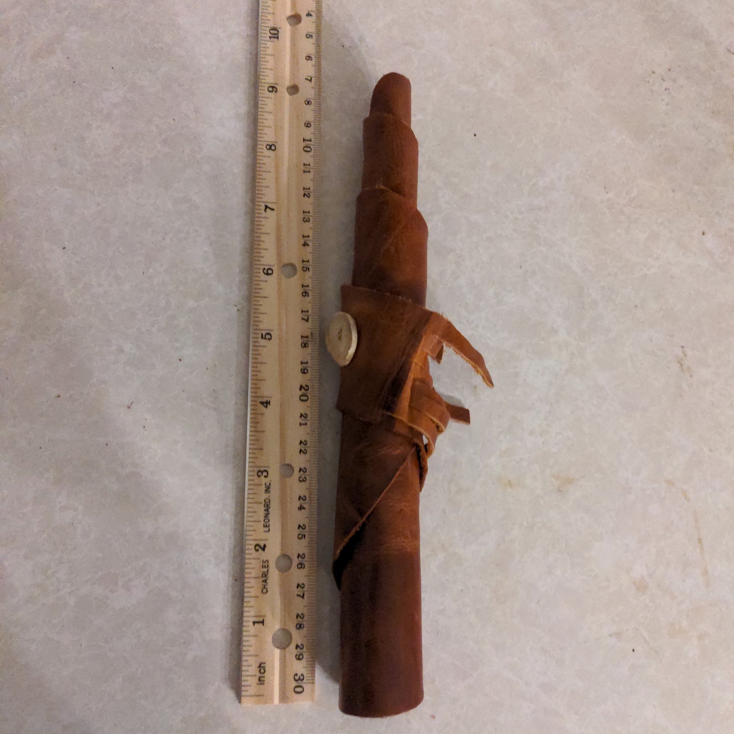 Leather Rune Casting Altar Cloth