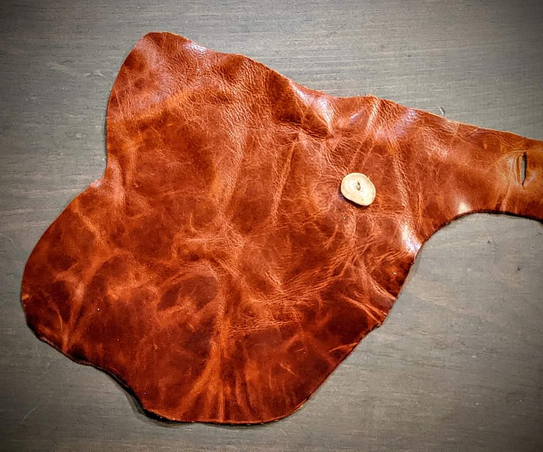 Leather Rune Casting Altar Cloth