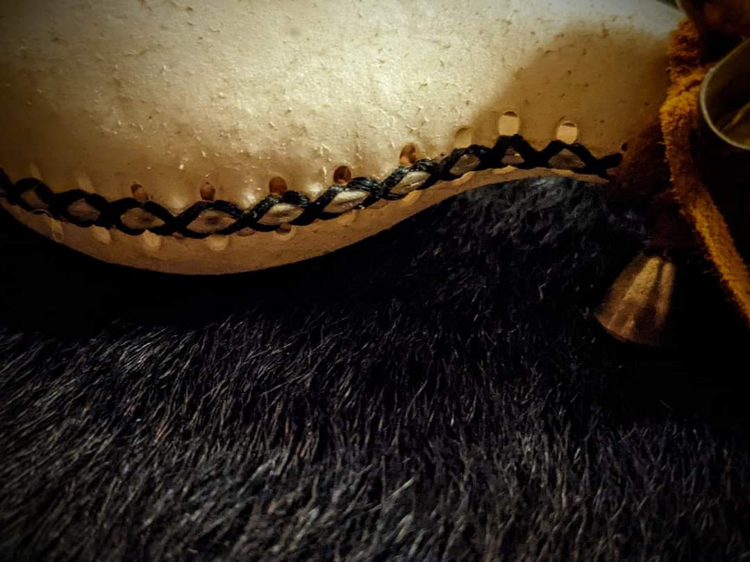 Deer Leg Handled Shaman Rattle