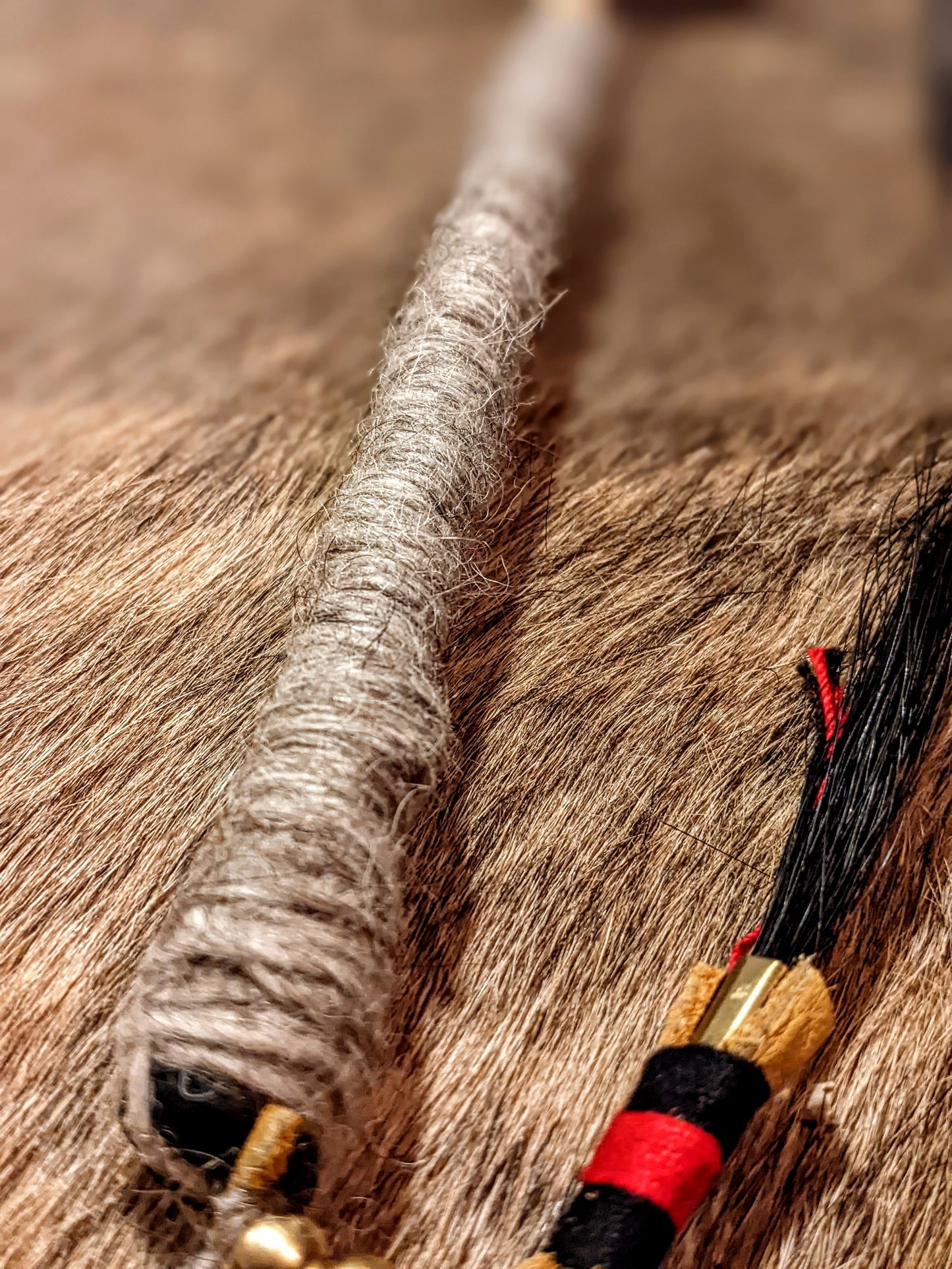 Futhark 16" Goat Hide Shaman Drum | Hand Painted Rune Art | Norse Pagan Drum | Nordic Drum