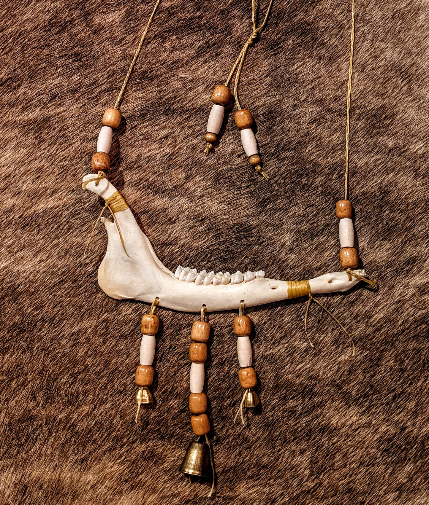 Deer Jaw Shaman Warding Bells | Wear or Hang
