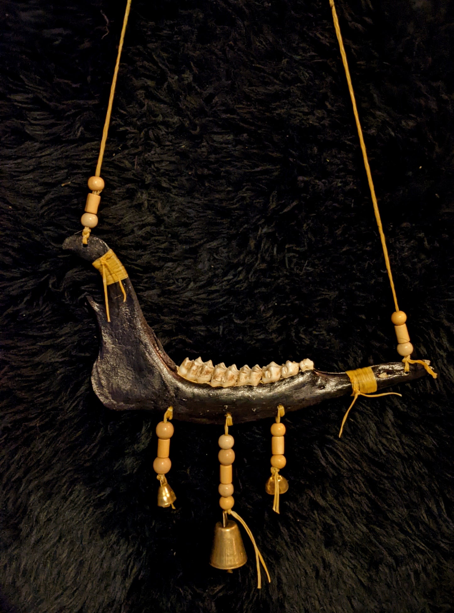 Deer Jaw Shaman Warding Bells | Wear or Hang