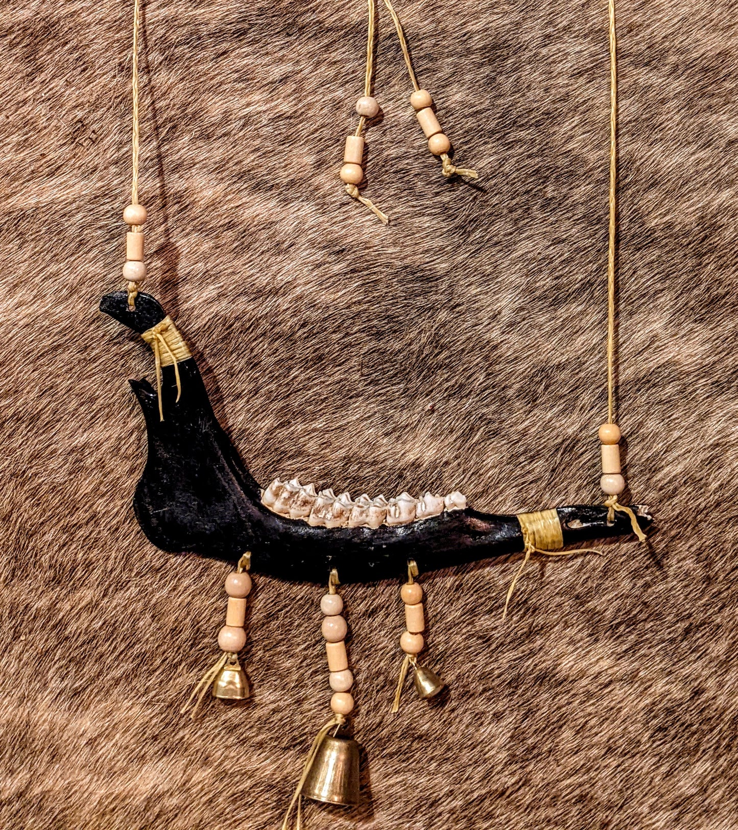 Deer Jaw Shaman Warding Bells | Wear or Hang