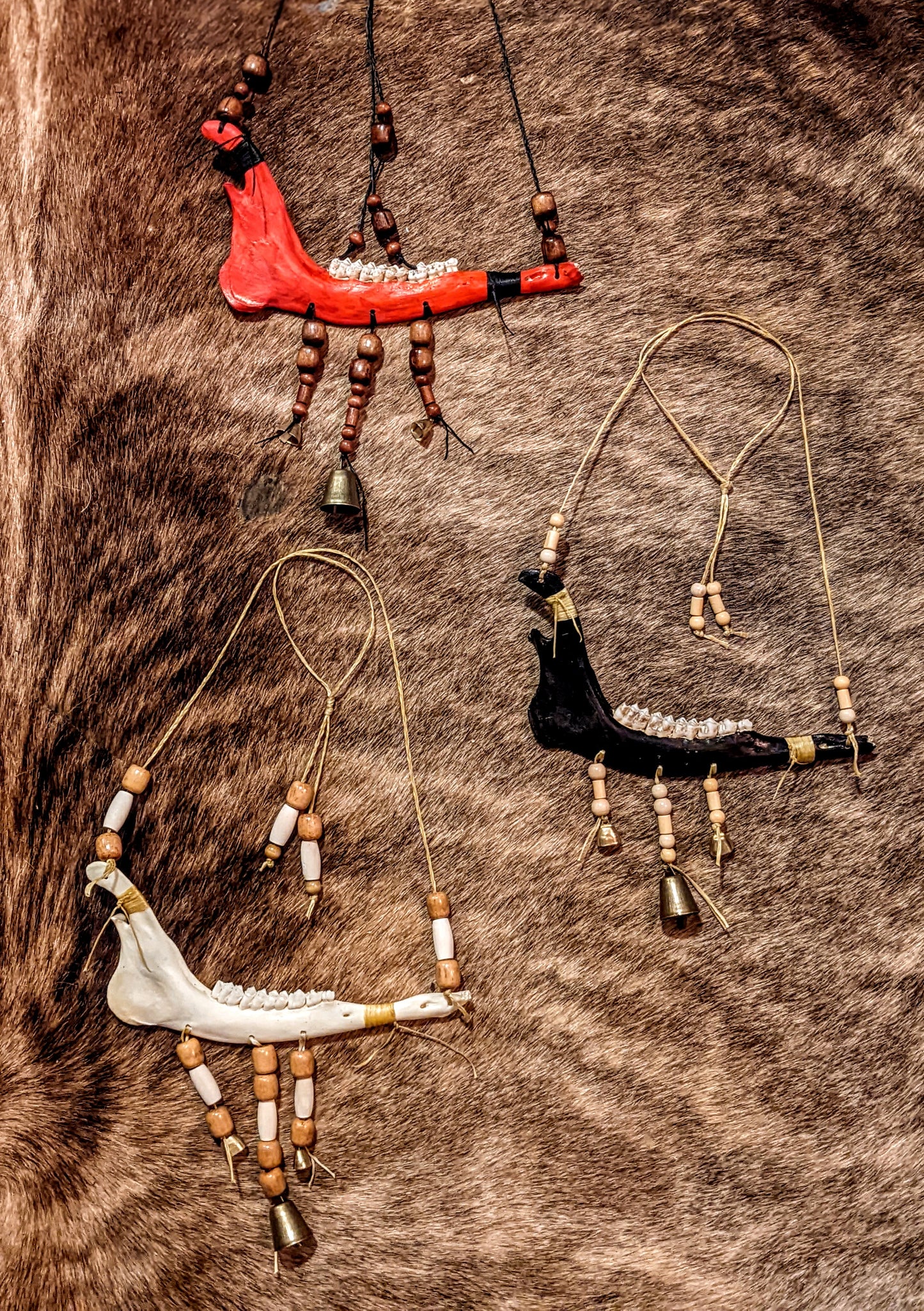 Deer Jaw Shaman Warding Bells | Wear or Hang