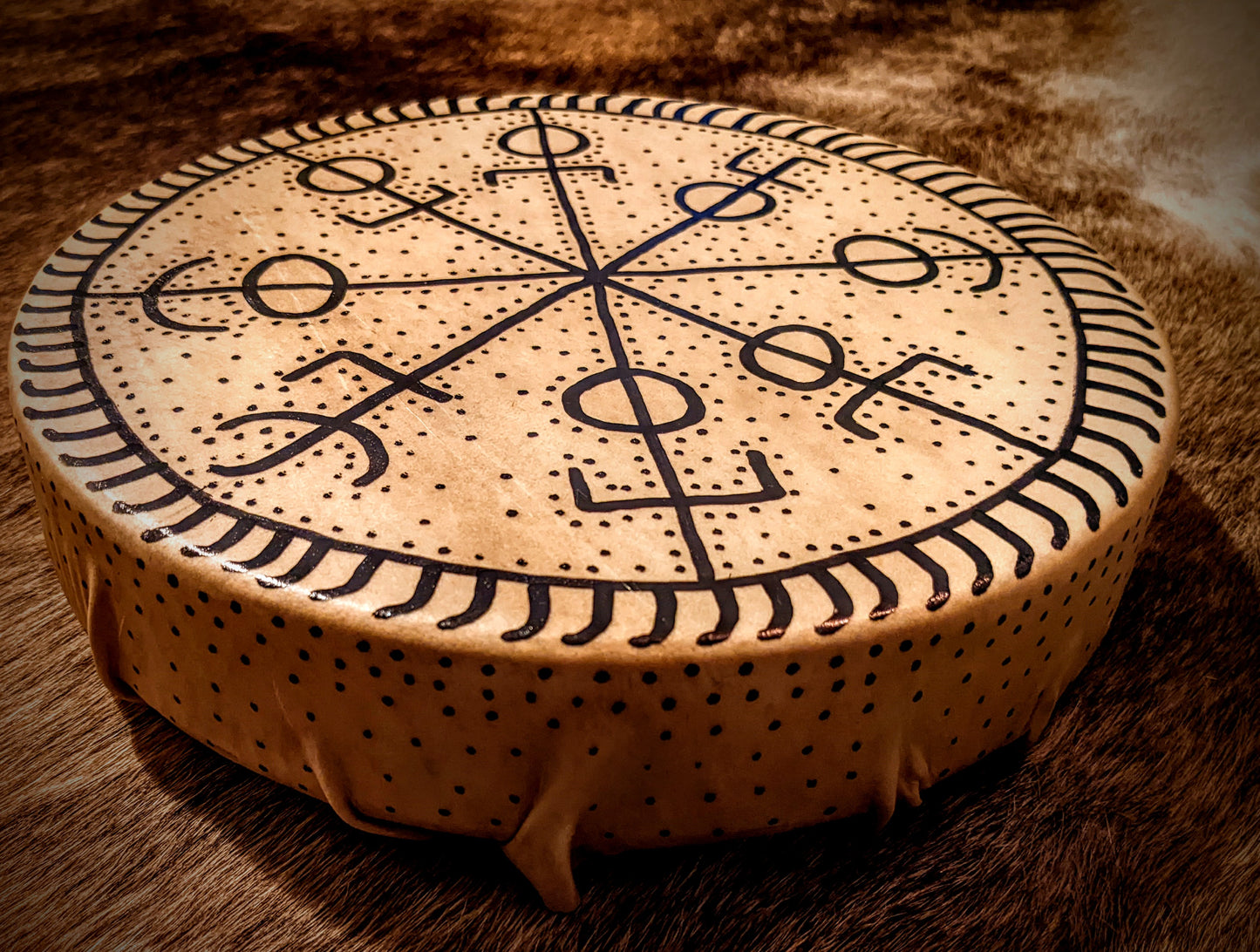 10" Deer- Icelandic Magic Stave "For Many Thoughts"