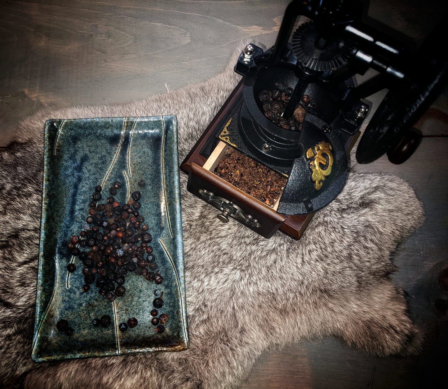 Norse Pagan Juniper Black Icelandic Salt | Black Salt With Juniper For Protection | Folk Magic | Traditional Witchcraft | Volva | Shaman