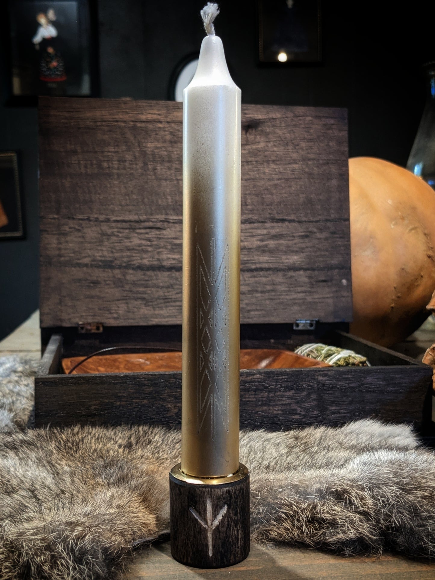 Mother's Night Wood Yule Disir Box | Gift Box