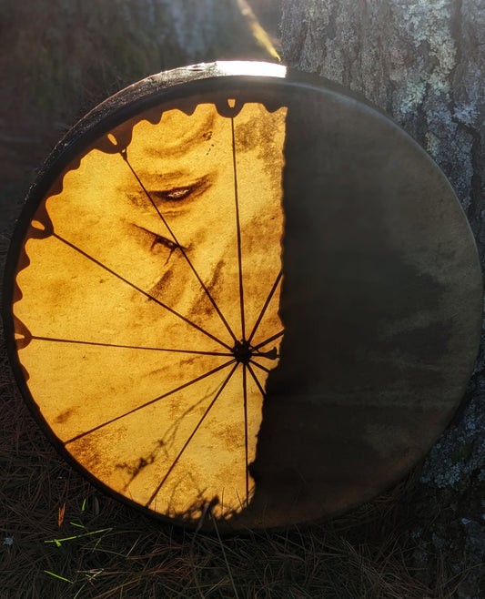 20 Inch Moose Hide Drum | Bogmaðr - Archer