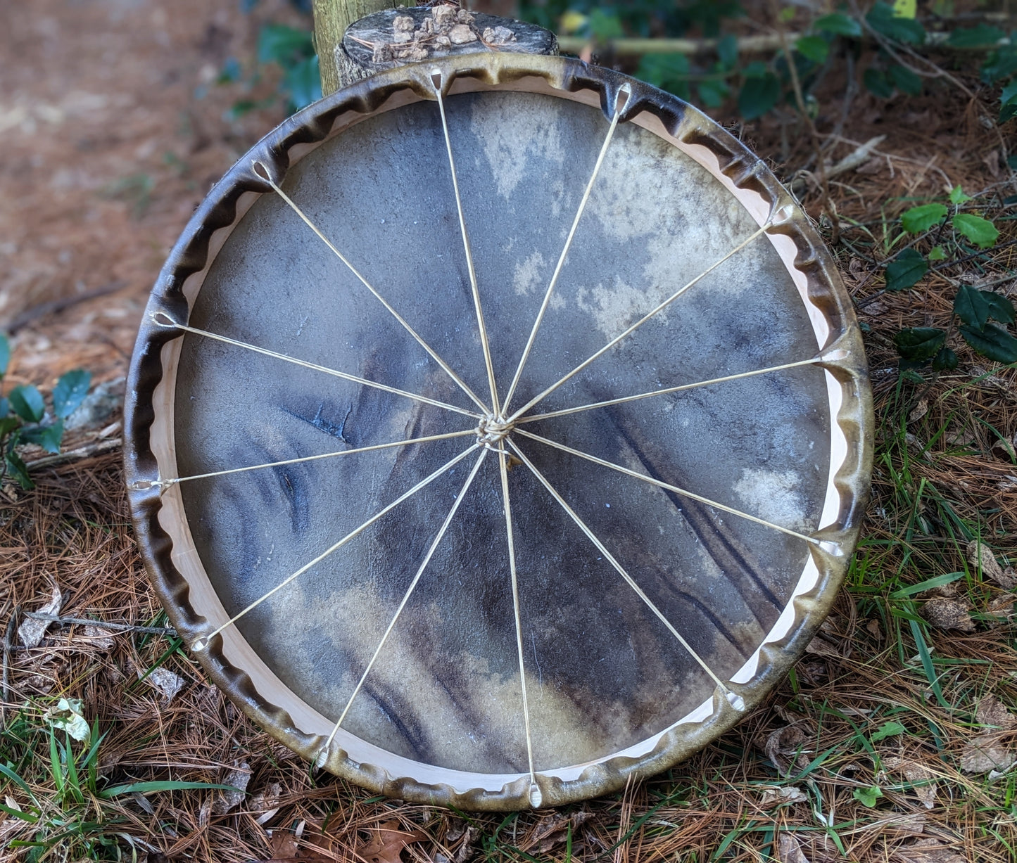 20 Inch Moose Hide Drum | Bogmaðr - Archer