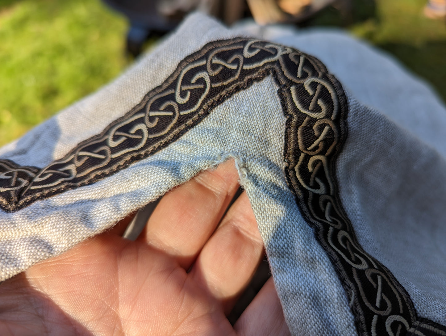 Flax Linen Armstreet Viking Dragon Tunic