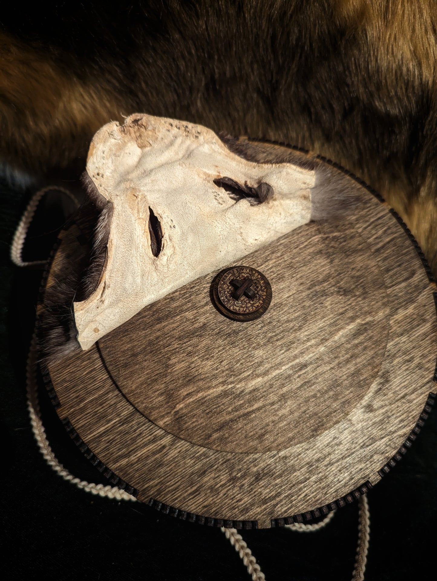 Birch Wood Silver Fox Bag