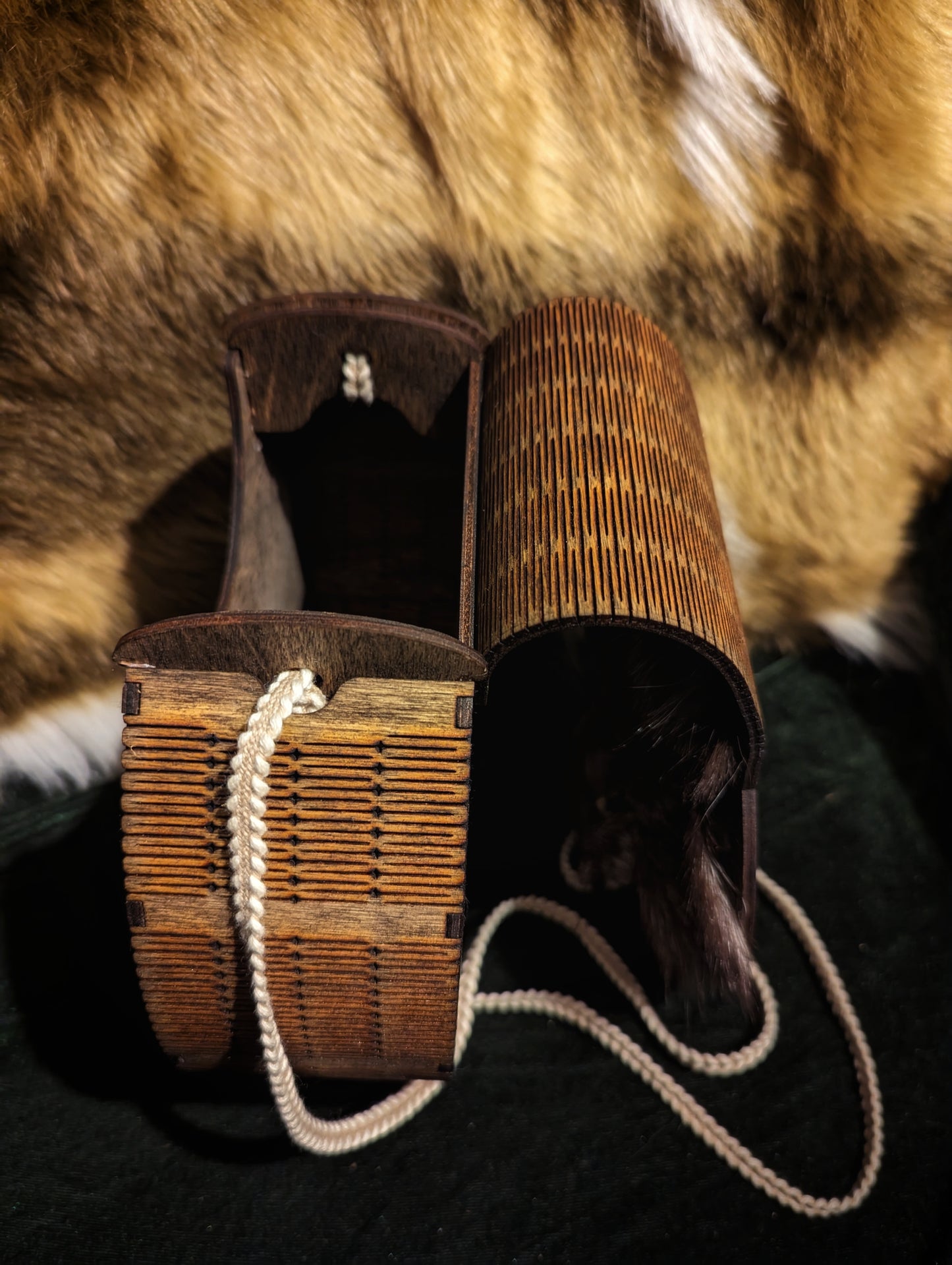 Birch Wood Silver Fox Bag