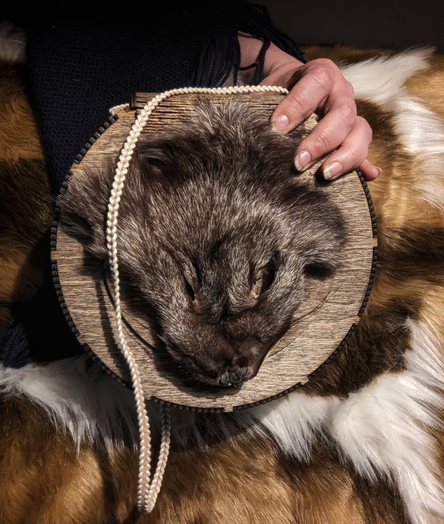 Birch Wood Silver Fox Bag