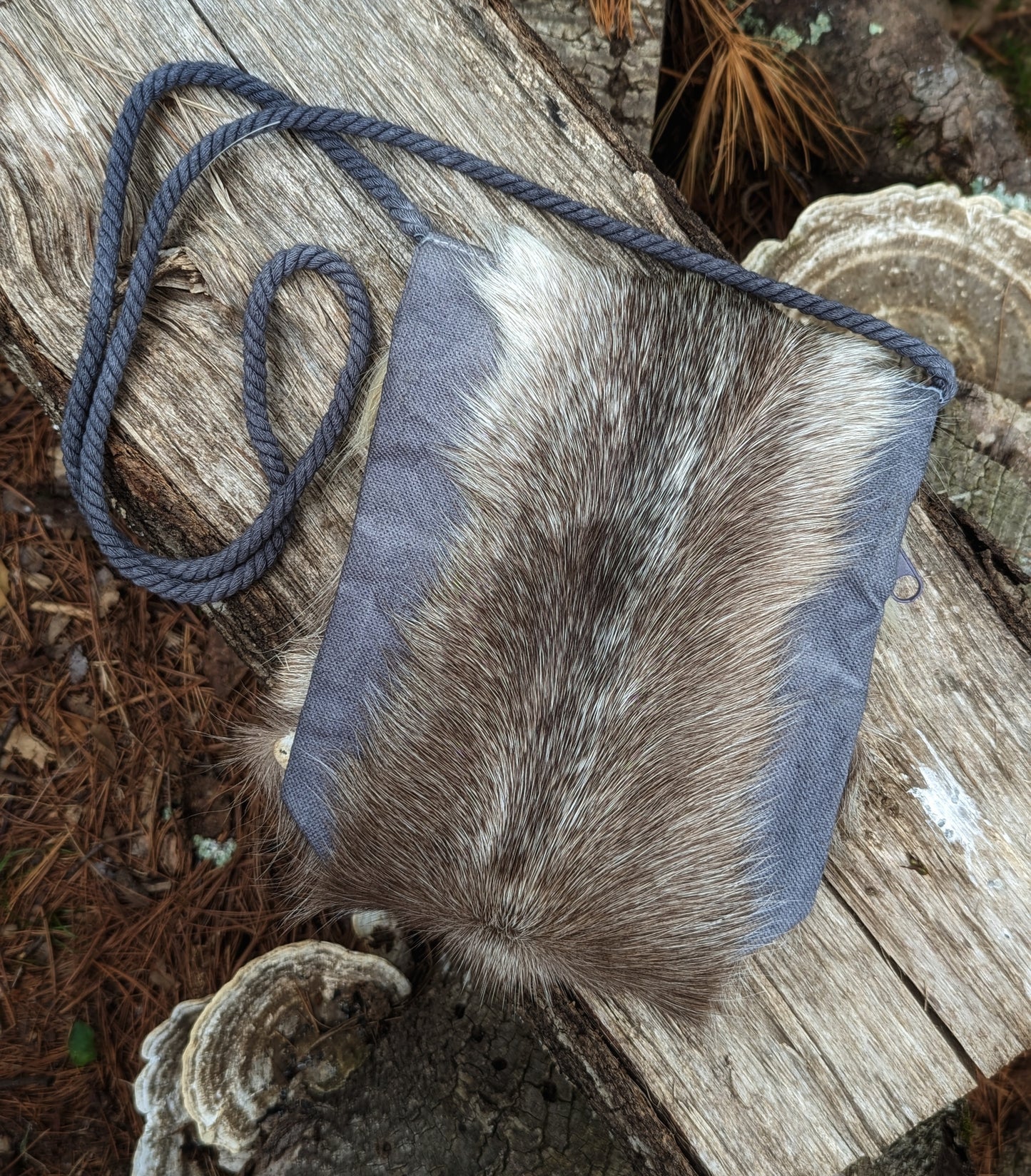Reindeer Leg and Hoof Zippered Pouch
