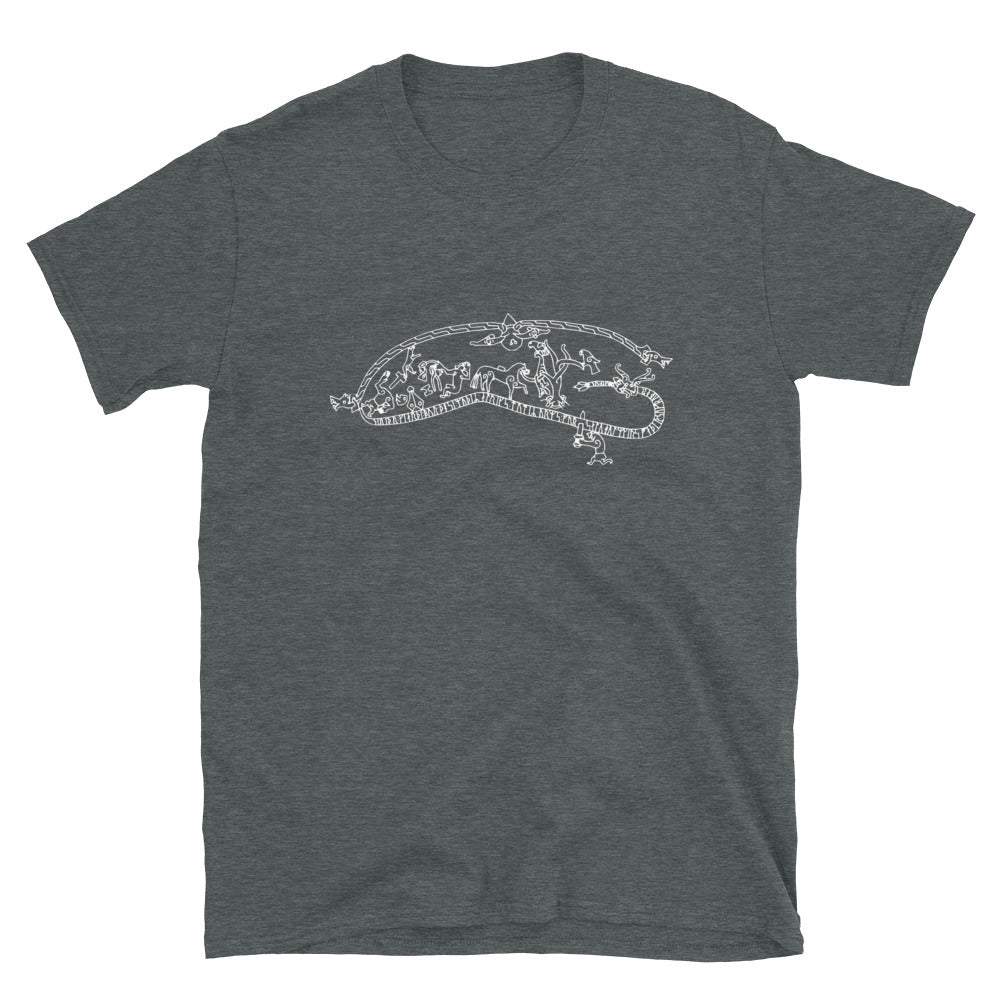 Sigurd Runestone Ramsung Ancient Norse Art T-shirt