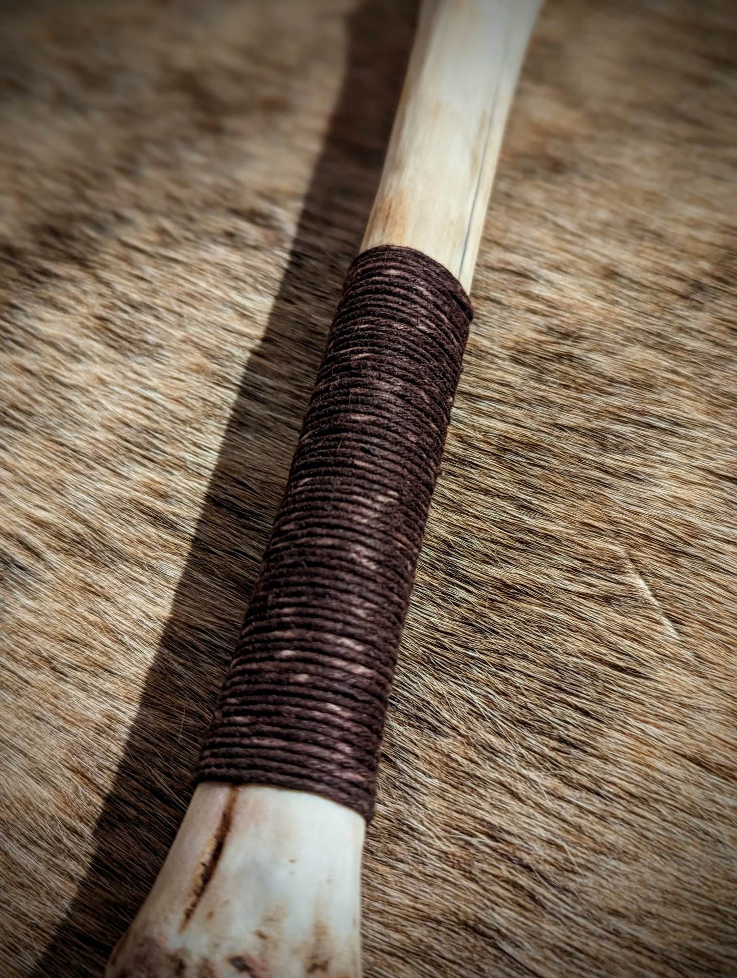 Wild Turkey Feathers | Deer Bone Smudging Fan