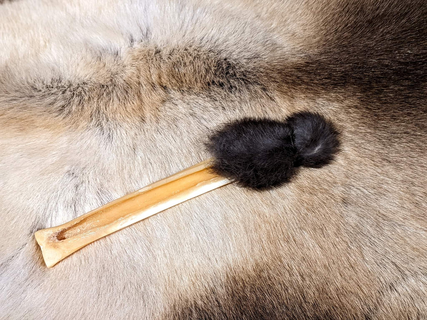 14" 24 Algiz Elk hide Sun Drum, Elk leg bone/ rabbit hide drum beater