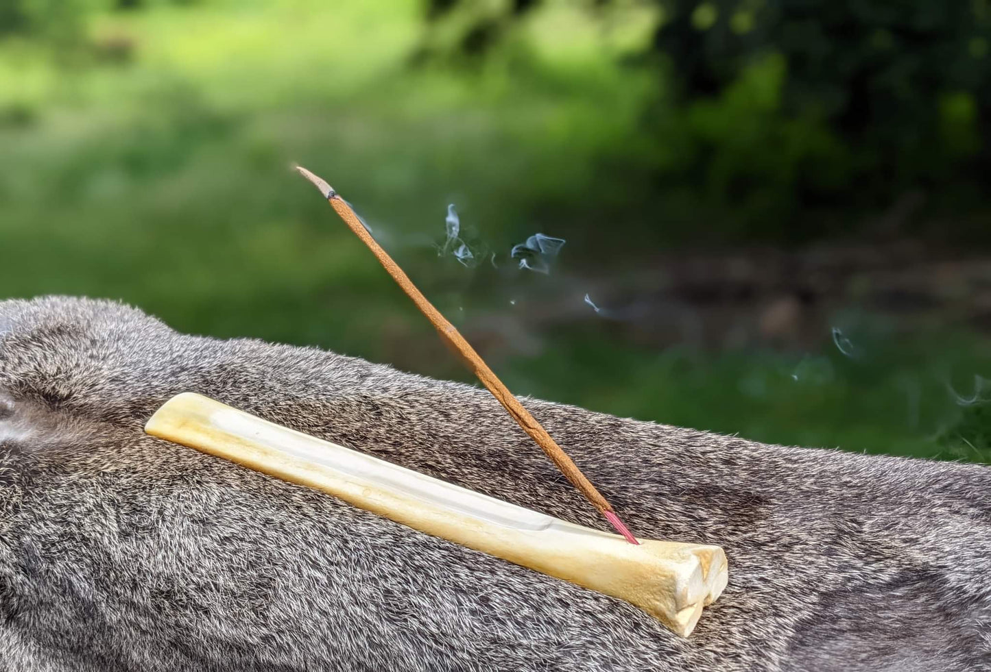 Elk Leg Bone Incense Burner | Incense Stick Holder
