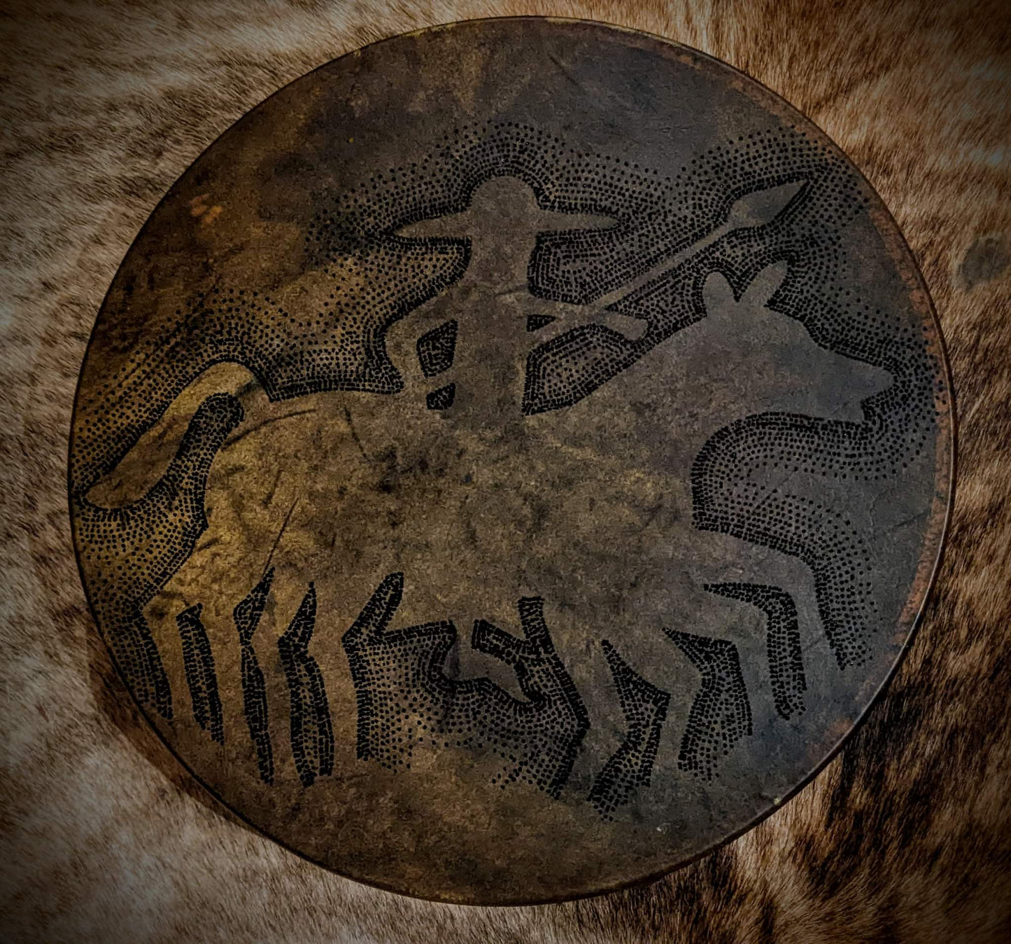 Attahofrþryma | 20 Inch Horse Hide Drum