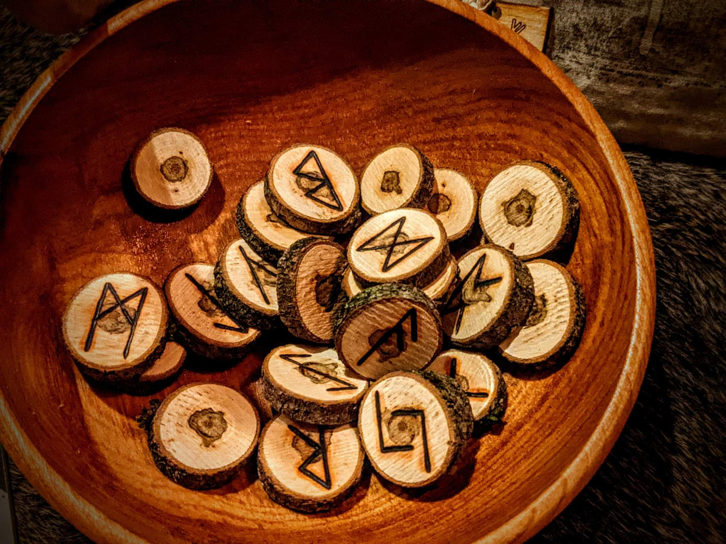 Maple Branch Elder Futhark Rune Set