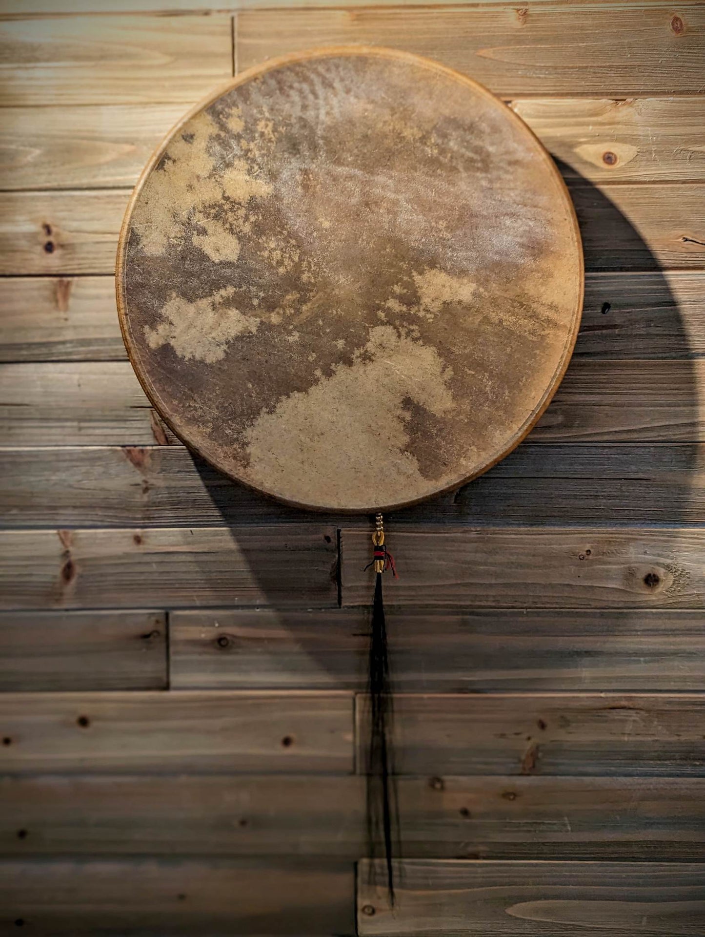 "Slow Horse" 18 Inch Horse Hide And Hair Drum