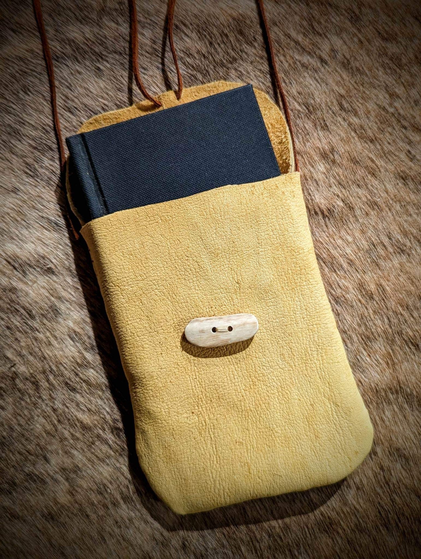 Elk Leather Bag | Foraging Bag | Field Note Satchel