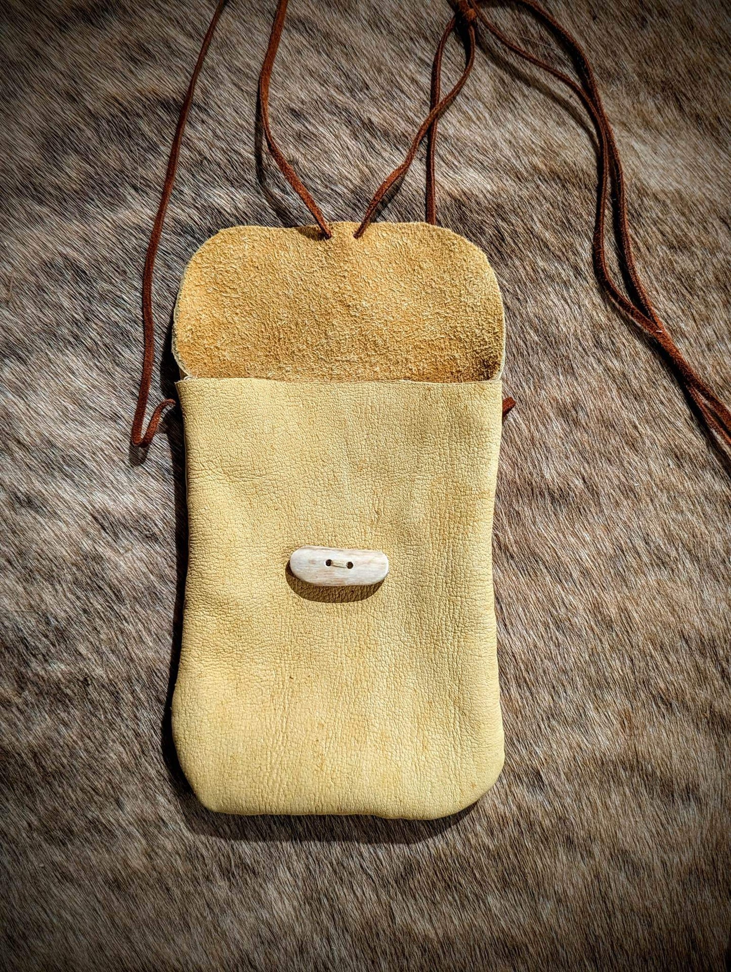 Elk Leather Bag | Foraging Bag | Field Note Satchel