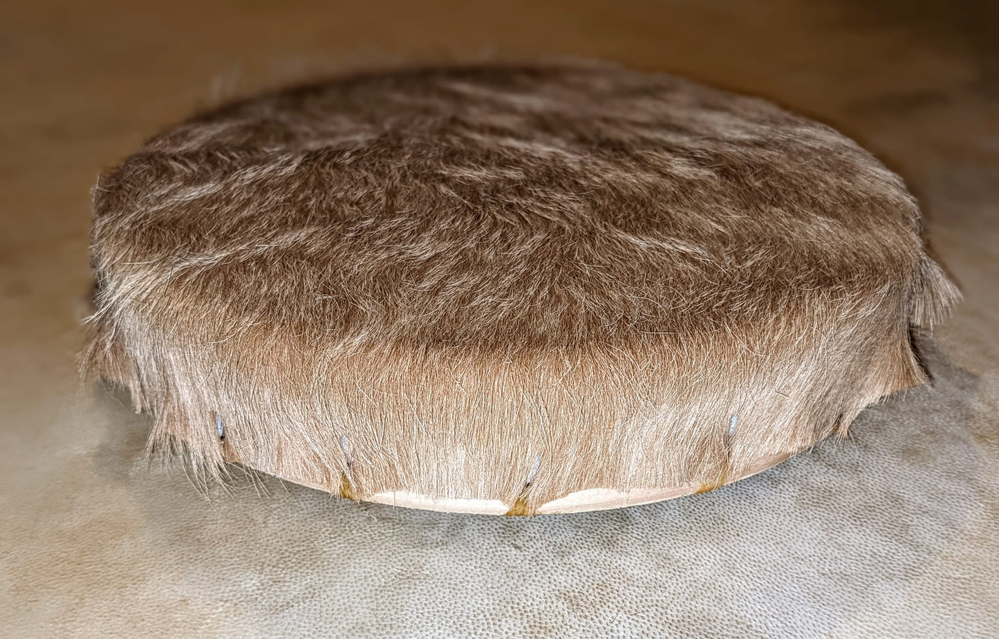 10" Hair On Cowhide Drum | Maple Frame Drum