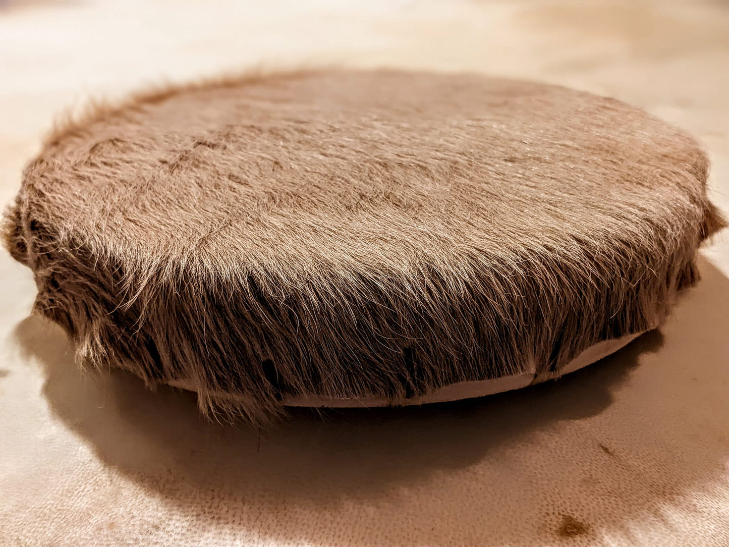10" Hair On Cowhide Drum | Maple Frame Drum