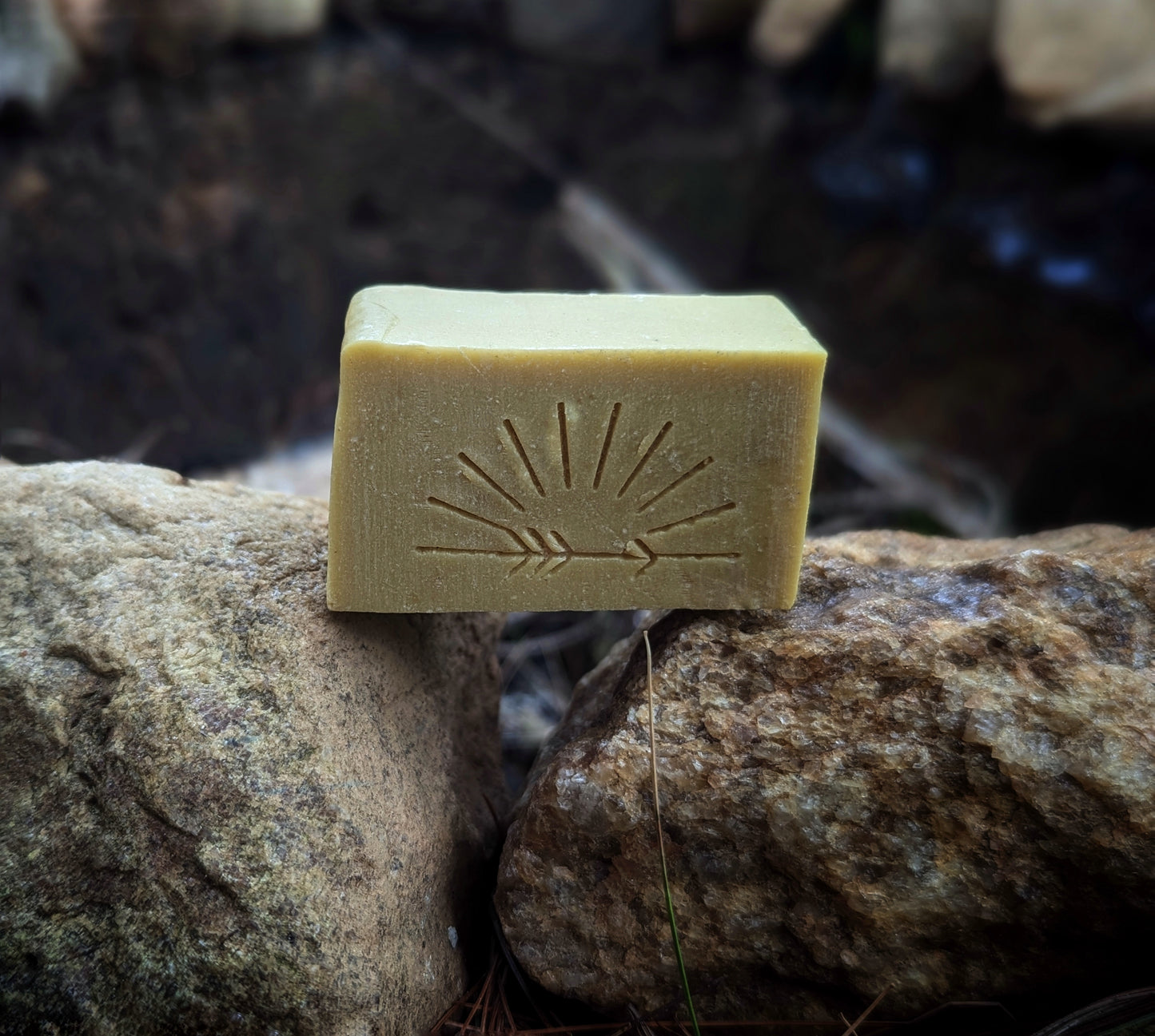 All-Natural Environmentally Safe Tallow Soap | Perfect For Home & Camping | 3.5oz