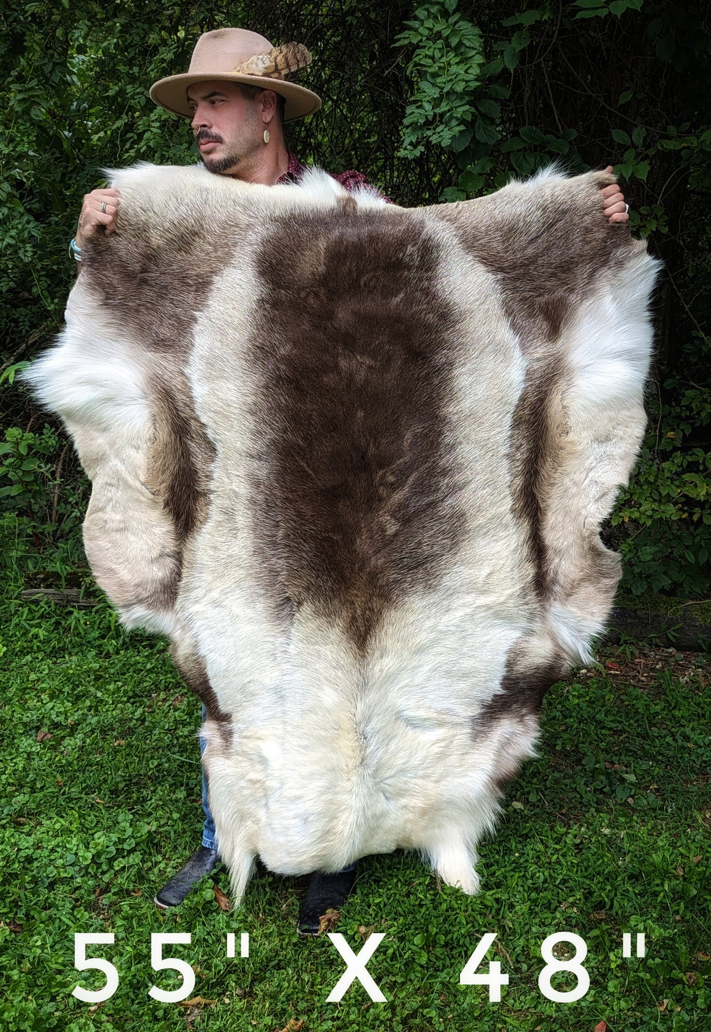 Large Finnish Reindeer Hide | Imported From Sápmi Herders