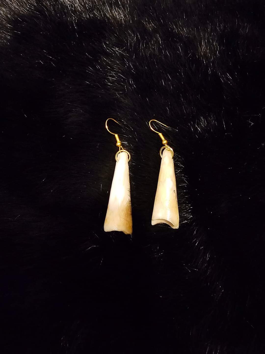 Deer Toe Bone Earrings