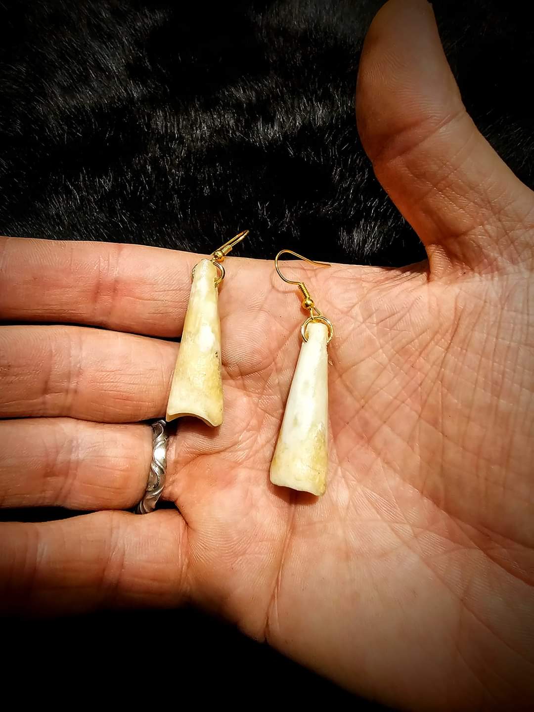 Deer Toe Bone Earrings