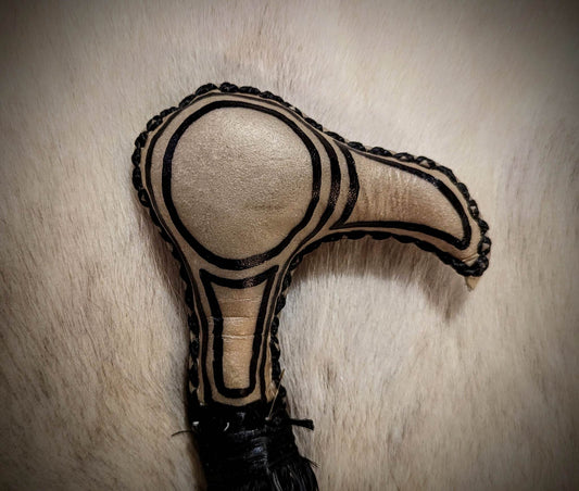 Custom Raven/Crow Rattle