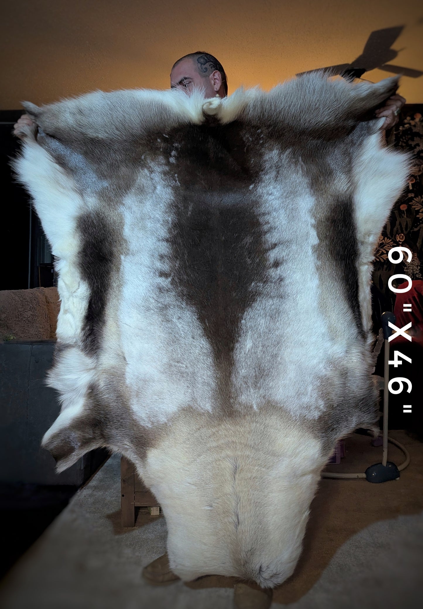 Large Finnish Reindeer Hide | Imported From Sápmi Herders