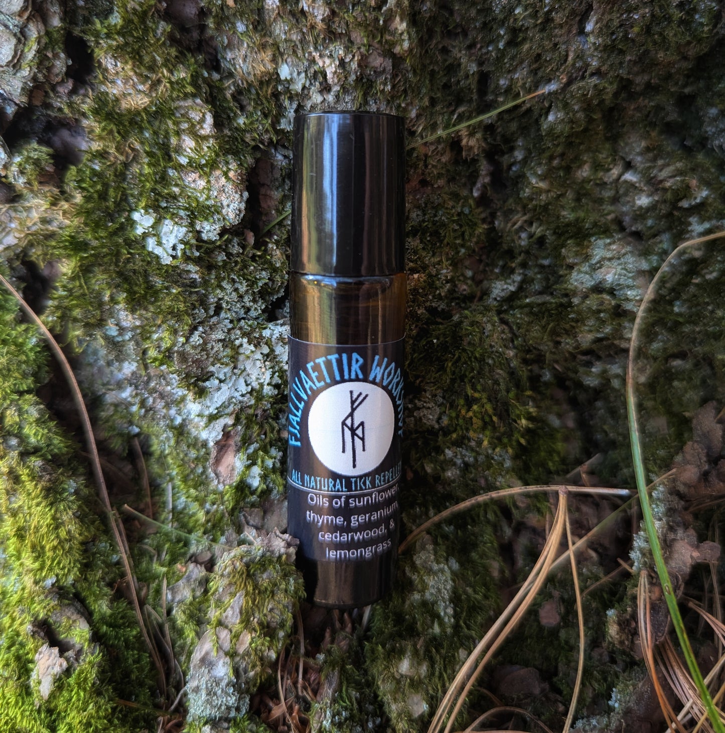 All Natural Tick Repellent | Amber Glass 10mL Roll-On