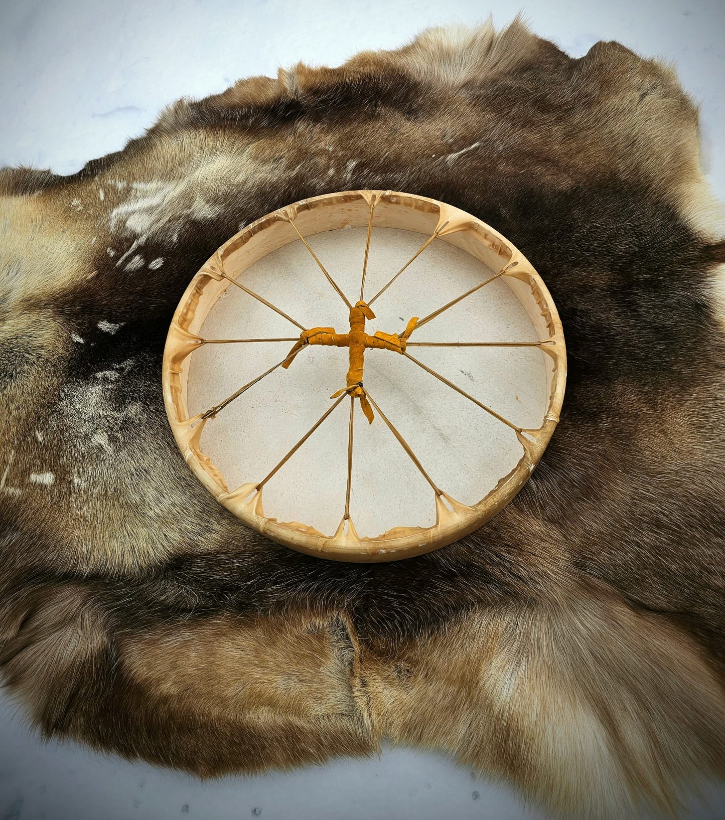 Deer Hide Drum 20" With Custom Art Option