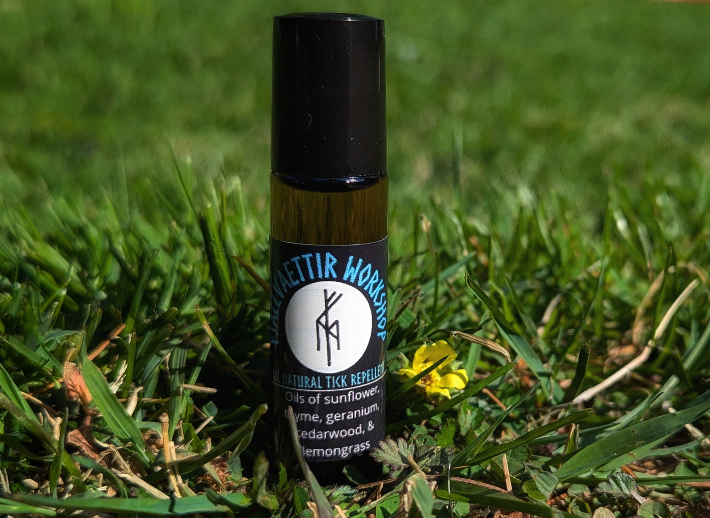 All Natural Tick Repellent | Amber Glass 10mL Roll-On