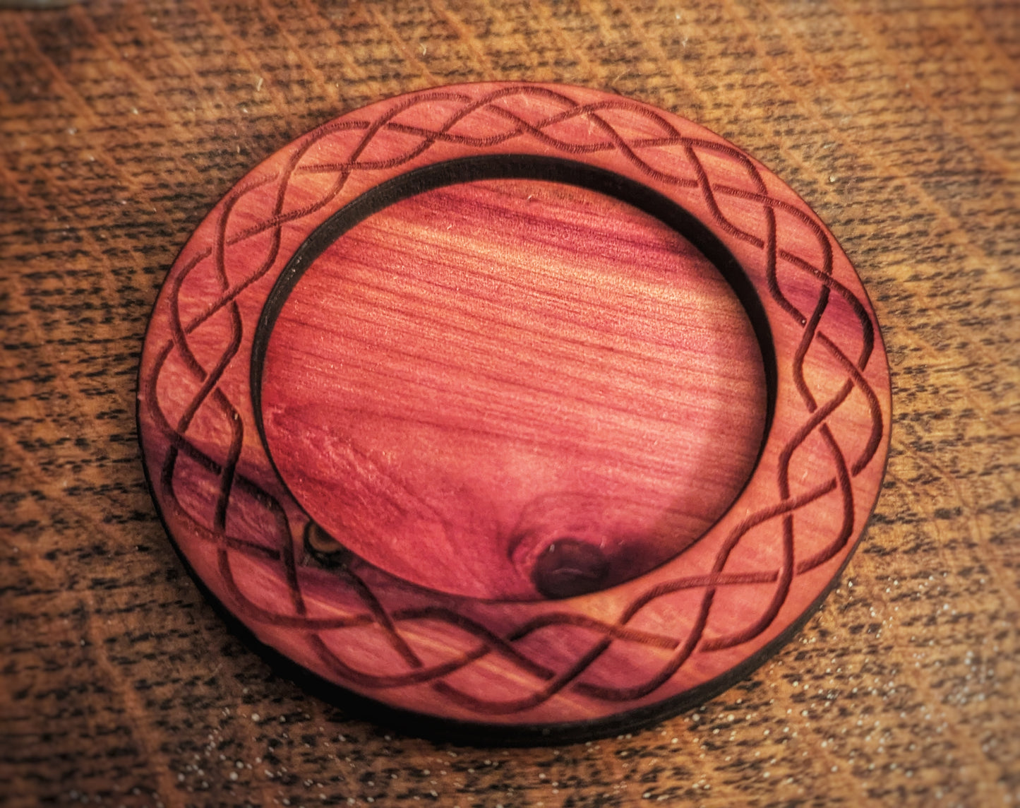 Gift Box | Sage Sweetgrass Smudging Candle with Reusable Cedar Candleholder | Up To 10 Hour Burn Time