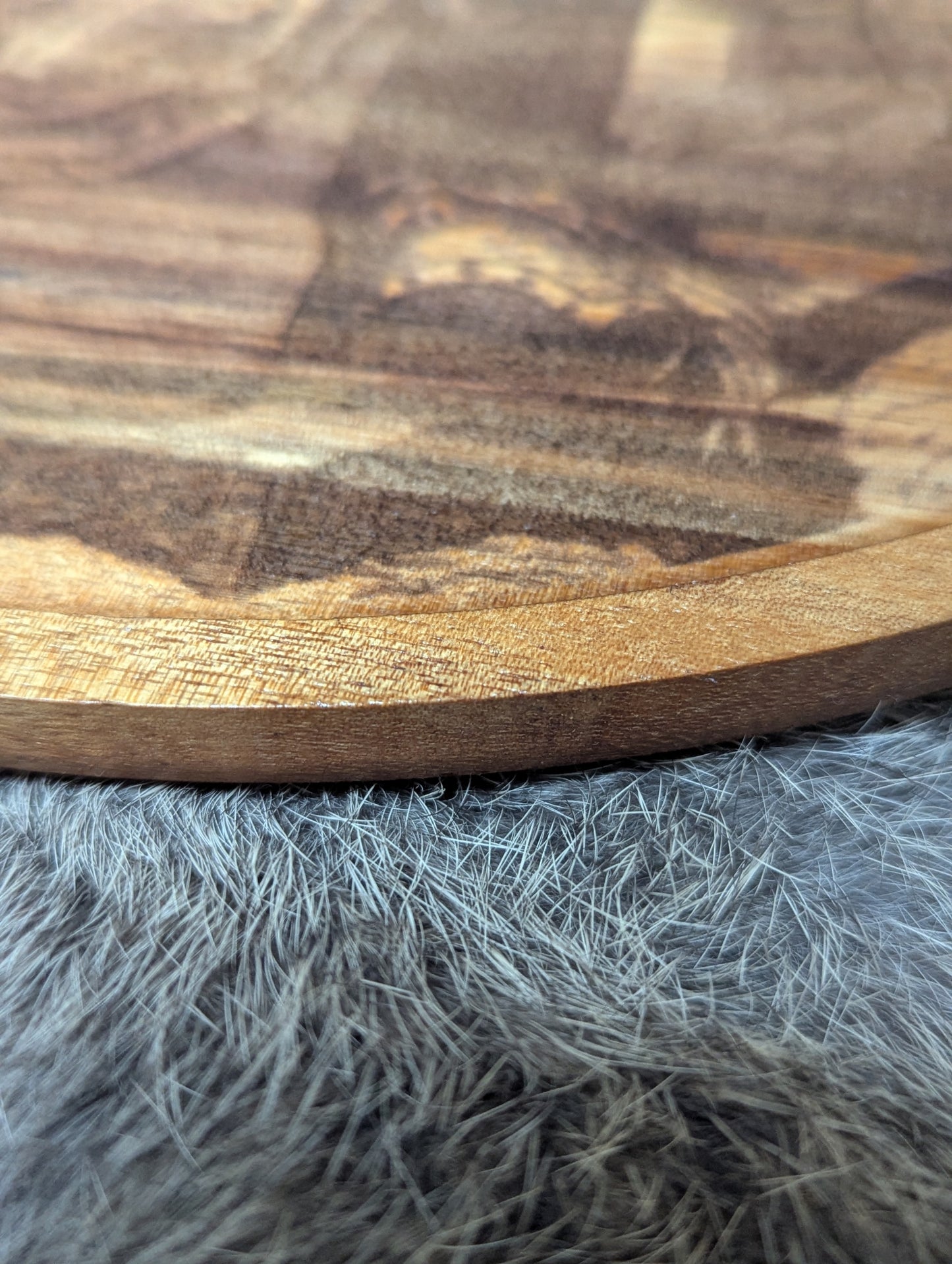 Odin and Frigga / Frigg 12 Inch Altar Plate Set | Frigg & Gna | Engraved Asatru Altar Art | Heathen Altar | Norse Pagan Gods